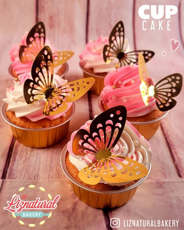 Cupcakes Mariposa, Butterfly cupcakes, Bizcohitos, Cupcakes personalizados, Cupcakes decorados,