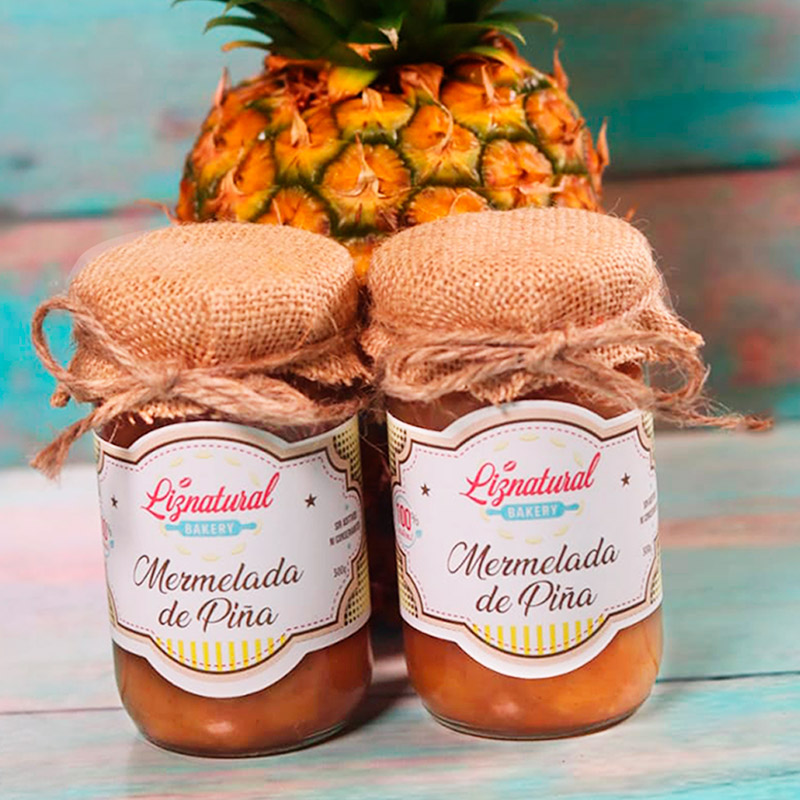 Mermelada de Piña Artesanal Casera